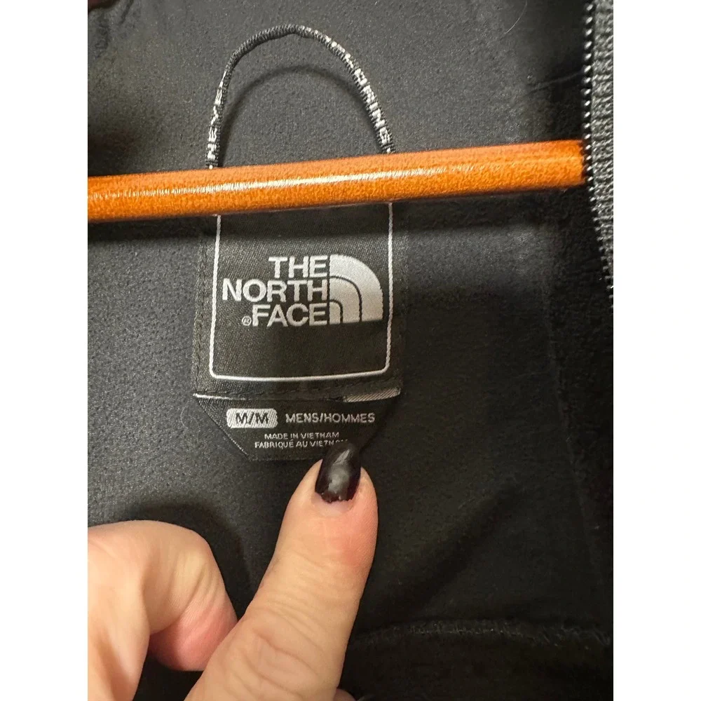 The North Face Windwall Jacket Men's Medium Black Full Zip Outdoor Coat‎